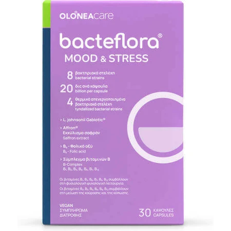 Olonea Bacteflora Mood & Stress Memory Supplement 30 капс: цены и характеристики