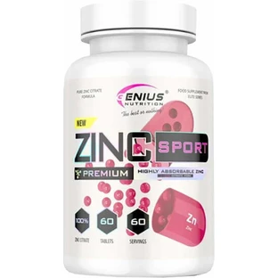 Genius Nutrition Цинк 12,5 мг 60 таблеток
