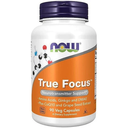 Now Foods True Focus Memory Supplement 90 растительных капсул с грейпфрутом: цены и характеристики
