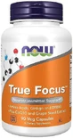 Now Foods True Focus Memory Supplement 90 растительных капсул с грейпфрутом