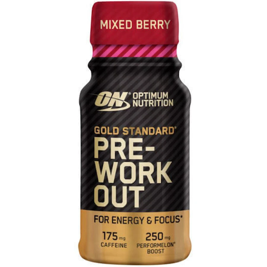 Optimum Nutrition Золотий стандарт передтренувальний коктейль 60мл Мікс ягід: ціни та характеристики