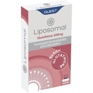 Quest Liposomal Glutathione 500mg Пищевая добавка Special 30 капс