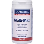 Lamberts Multi-Max Мультивитамины для энергии, подходящие для взрослых 50+ 60 таблеток: цены и характеристики