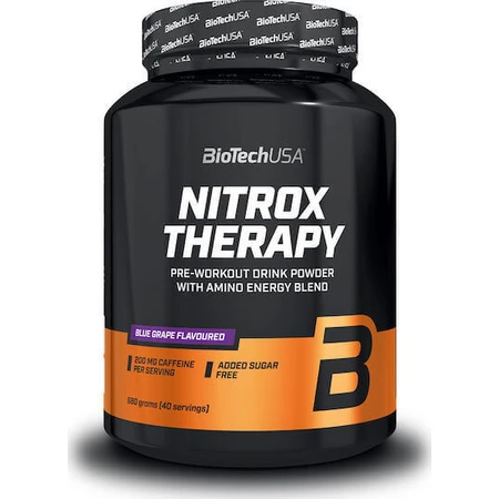 Biotech USA Nitrox Therapy Pre Workout Supplement 680gr Blue Grapefruit: цены и характеристики