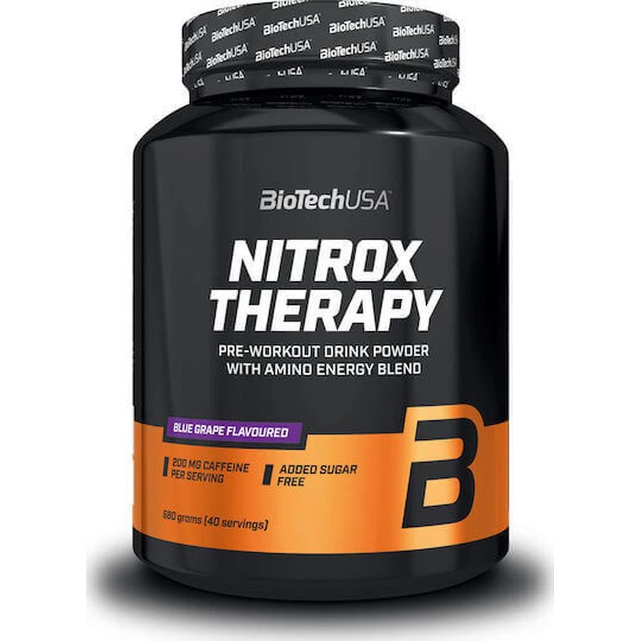 Biotech USA Nitrox Therapy Pre Workout Supplement 680gr Blue Grapefruit: цены и характеристики