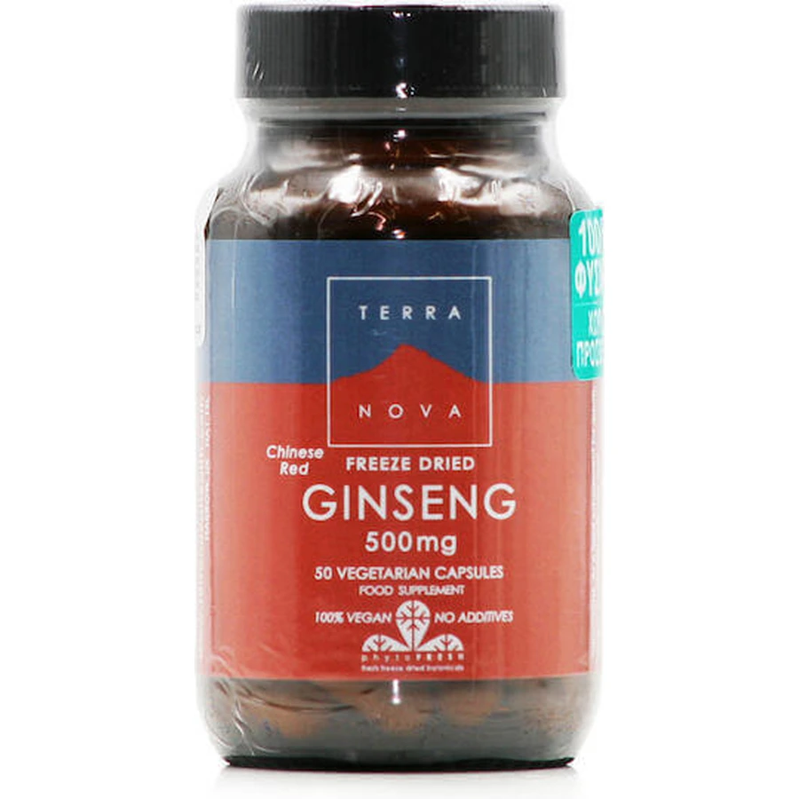 TerraNova Женьшень 500 мг 50 капс.: ціни та характеристики
