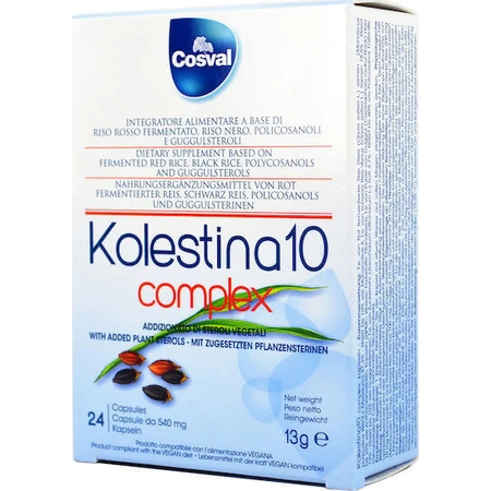 Cosval Kolestina 10 Комплексная пищевая добавка Special Special 24 капс: цены и характеристики