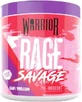 Warrior Rage Savage Savage Спеціальна дієтична добавка перед тренуванням 330гр Жувальна гумка зі смаком винограду