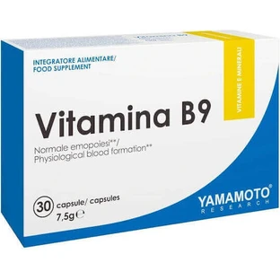 Yamamoto Nutrition Витамин B9 Укрепление иммунной и нервной системы 30 таблеток