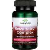 Комплексна харчова добавка з ресвератролом Swanson Resveratrol Special 60 капс.