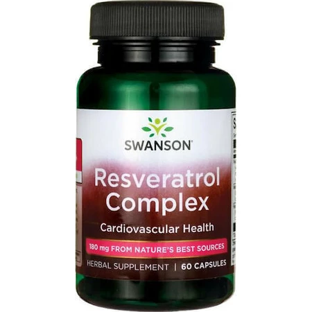 Swanson Resveratrol Complex Пищевая добавка Special 60 капс: цены и характеристики