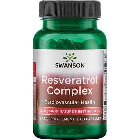 Swanson Resveratrol Complex Пищевая добавка Special 60 капс: цены и характеристики