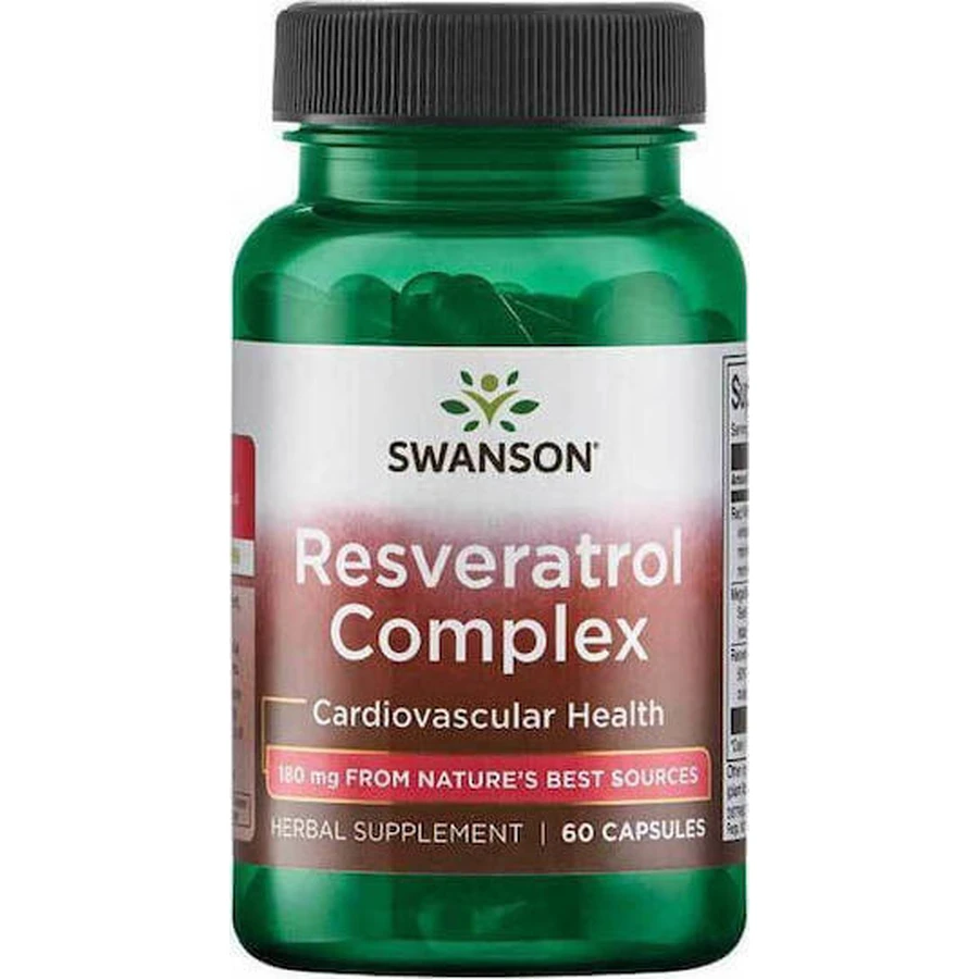 Swanson Resveratrol Complex Пищевая добавка Special 60 капс: цены и характеристики