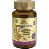 Solgar Kangavites Complete Multivitamin & Mineral Formula Мультивитамины для энергии, укрепления иммунной системы и здоровья яиц Bouncin' Berry - Zburdalnicul Berry 60 жевательных таблеток