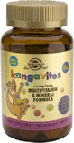 Solgar Kangavites Complete Multivitamin &amp; Mineral Formula Мультивітамінний комплекс для енергії, зміцнення імунної системи та здоров'я яєць Bouncin' Berry - Zburdalnicul Berry 60 жувальних таблеток