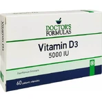 Doctor's Formulas Вітамін D3 Вітамін для зміцнення імунної системи та здоров'я яєць 5000iu 60 м'яких гелів: ціни та характеристики
