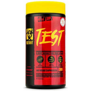 Mutant Test Тестостеронова добавка для підвищення тестостерону 90 рослинних капсул
