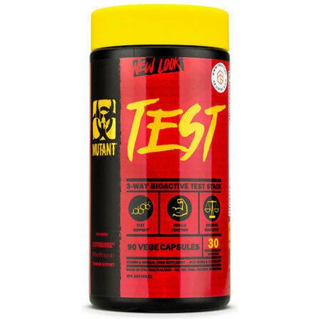 Mutant Test Тестостеронова добавка для підвищення тестостерону 90 рослинних капсул: ціни та характеристики