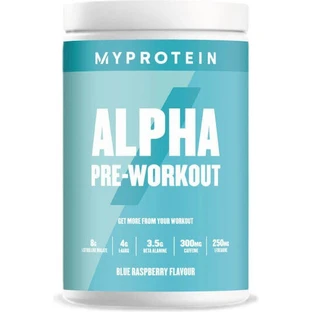 Myprotein Alpha Pre-workout [600 Grams] Blue Raspberry