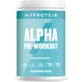 Myprotein Alpha Pre-workout [600 Grams] Blue Raspberry