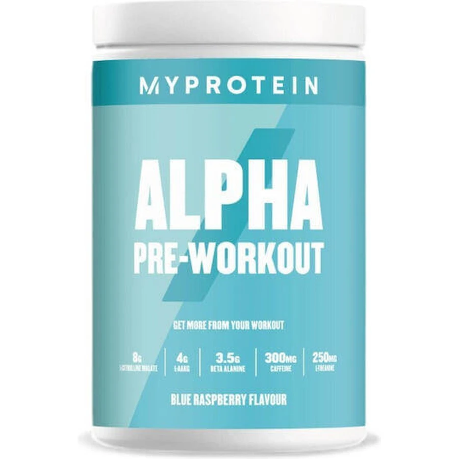 Myprotein Alpha Pre-workout [600 Grams] Blue Raspberry: цены и характеристики