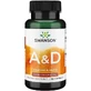 Swanson Vitamins A & D Мультивітаміни для шкіри та здоров'я яєць 250 м'яких гелів