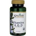 Swanson Vitamins A & D Мультивітаміни для шкіри та здоров'я яєць 250 м'яких гелів: ціни та характеристики