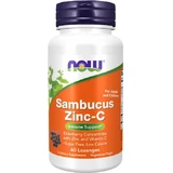Now Foods Sambucus Sambucus Zinc-C Immune System Strengthening Supplement 60 сублингвальных таблеток