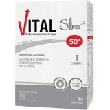 Мультивитамины Vital Silver 50+ для энергии и поддержки иммунной системы 10 мг 30 софтгелей