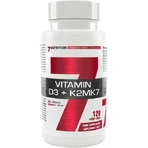7Nutrition Вітамін D3+K2MK7 для зміцнення імунної системи та здоров'я яєць 120 рослинних капсул: ціни та характеристики