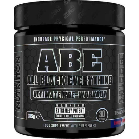 Applied Nutrition ABE - All Black Everything Pre Workout Supplement 315гр Фруктовий сік: ціни та характеристики