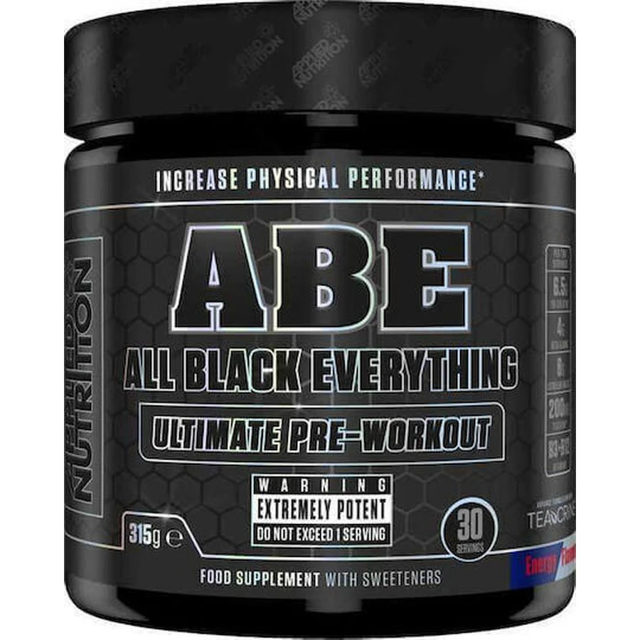 Applied Nutrition ABE - All Black Everything Pre Workout Supplement 315гр Фруктовий сік: ціни та характеристики