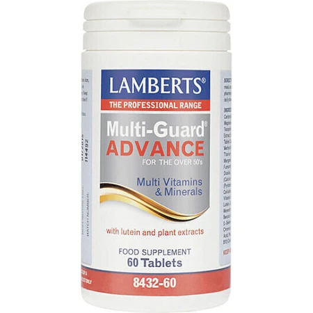 Lamberts Multi Guard Advance Мультивитамины для укрепления иммунной системы, волос и кожи 60 таблеток: цены и характеристики
