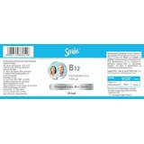 AM Health Smile Smile B12 Вітамін для здоров'я нервової системи 1000мкг 60 капс.