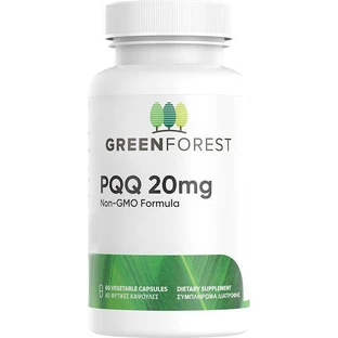 Green Forest PQQ 20 мг добавка до пам'яті 60 рослинних капсул