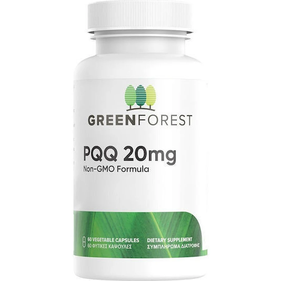 Green Forest PQQ 20 мг добавка до пам'яті 60 рослинних капсул: ціни та характеристики