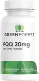Green Forest PQQ 20 мг добавка для памяти 60 растительных капсул