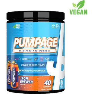 tbJp Pumping Supplement Pre Workout 400gr Sour Peach Ring Кислий персик