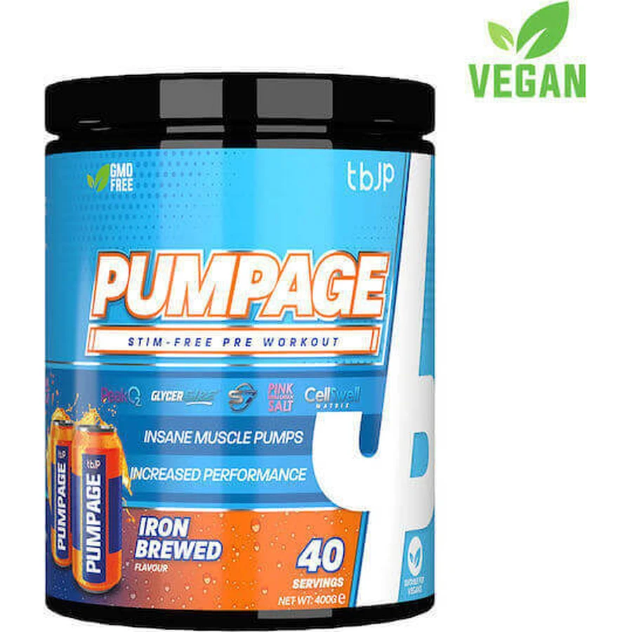 tbJp Pumping Supplement Pre Workout 400gr Sour Peach Ring Кислий персик: ціни та характеристики