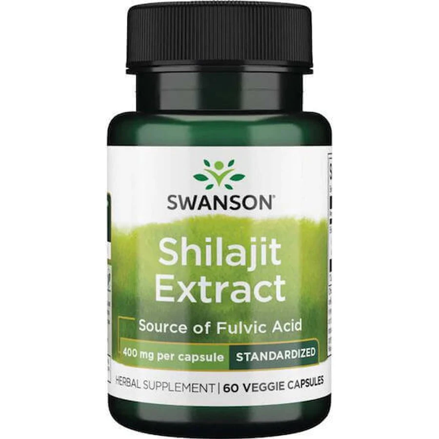 Swanson Shilajit Extract 400mg 60 растительных капсул: цены и характеристики