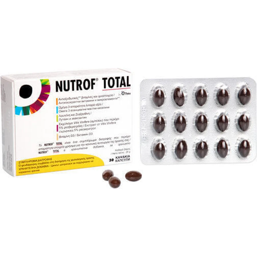 Thea Nutrof Total Anxiety Supplement 30 капс.: ціни та характеристики