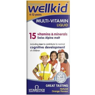 Vitabiotics Wellkid Multivitamin Мультивитамины Апельсин 150 мл