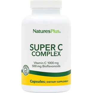 Nature's Plus Супер С комплексний вітамін для підтримки імунітету, шкіри та антиоксидантної дії 1000 мг 30 капс.