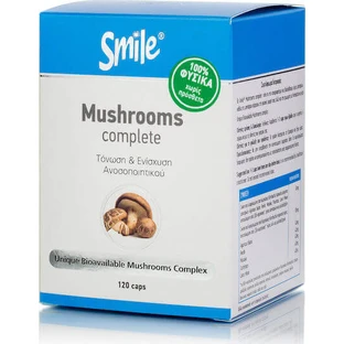 AM Health Smile Mushrooms Гриби для усмішки в комплекті 120 капсул