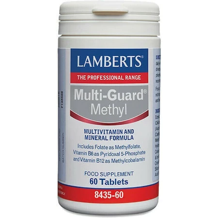 Lamberts Multi Guard Methyl Мультивитамины для энергии, укрепления иммунной системы и антиоксидантного действия 60 таблеток: цены и характеристики