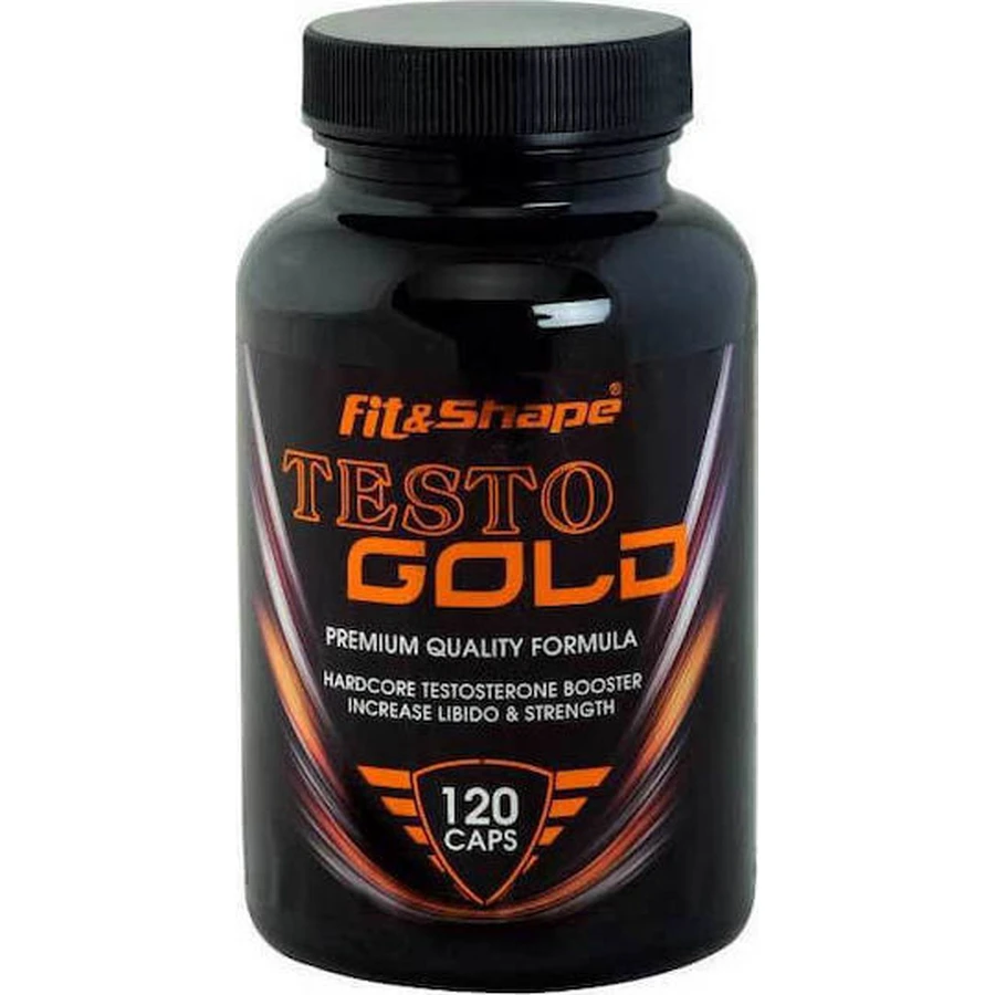 Fit & Shape Testo Gold Тренувальна добавка для підвищення тестостерону 120 капс.: ціни та характеристики