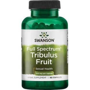 Swanson Full-Spectrum Tribulus Fruit 500mg Libido & Testosterone Boosting Supplement 90 caps