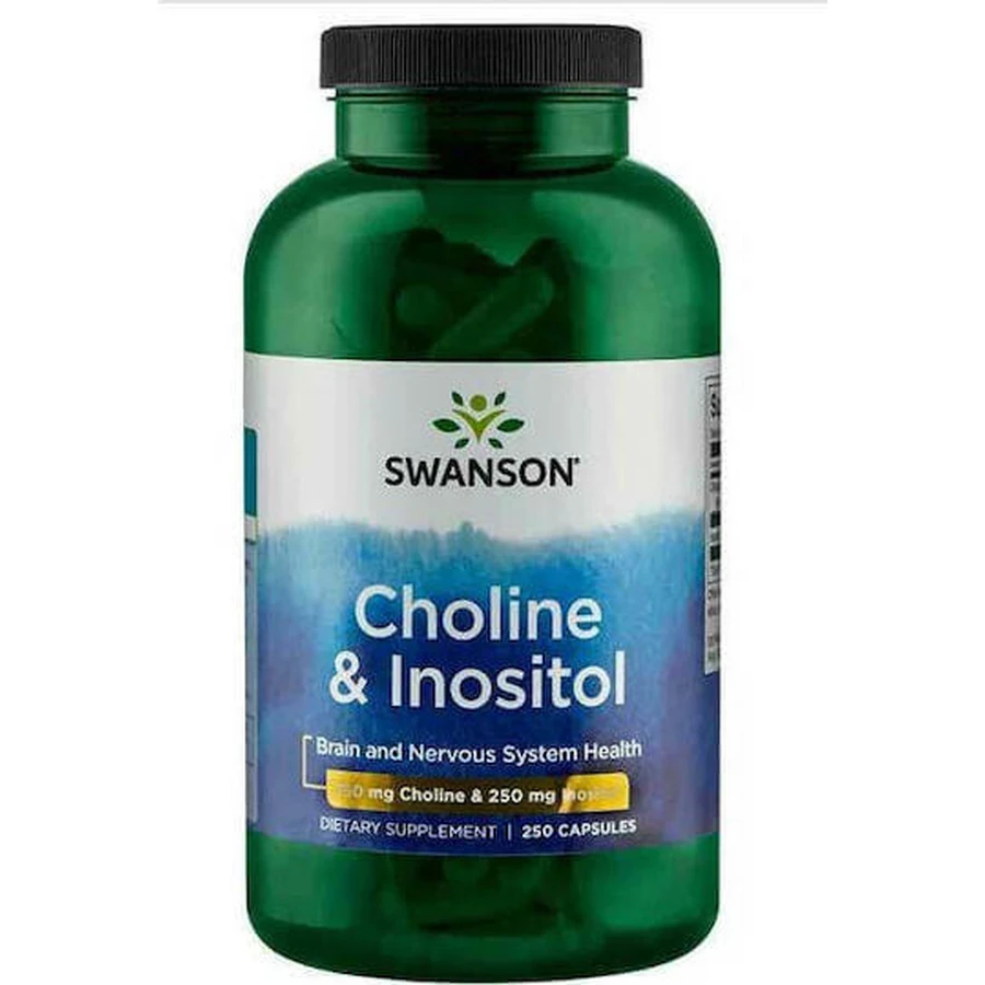 Swanson Premium Choline & Inositol Пищевая добавка Special 250 капс: цены и характеристики