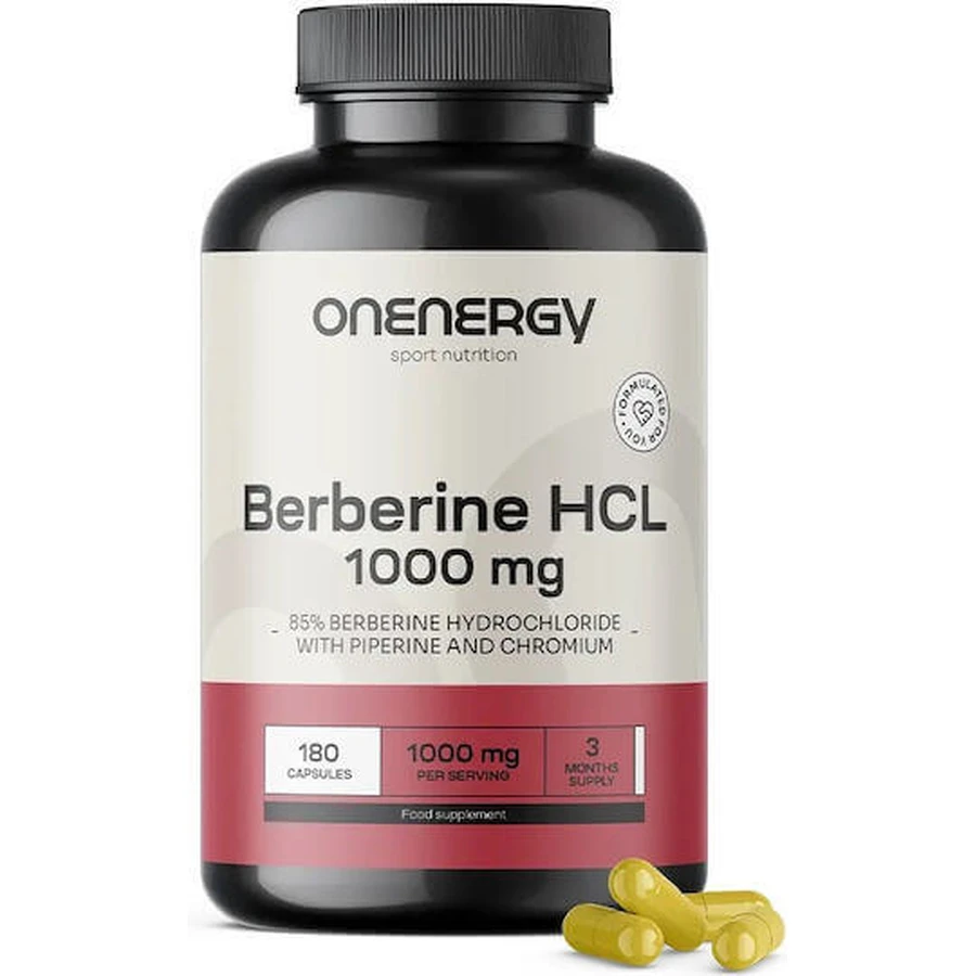 OnEnergy Berberine HCL 1000 мг 180 капс.: ціни та характеристики