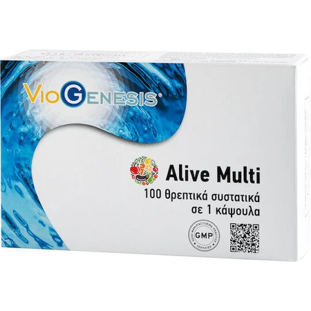 Viogenesis Alive Multi Multivitamin для энергии, укрепления иммунитета и антиоксидантного действия 60 капс: цены и характеристики